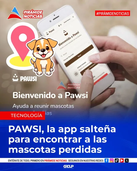 Publicación de Pirámide Noticias sobre Pawsi